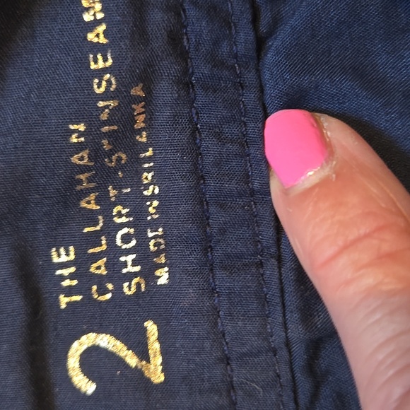 Lilly Pulitzer "The Callahan" True Navy Lobster Patch Shorts - Picture 8 of 10